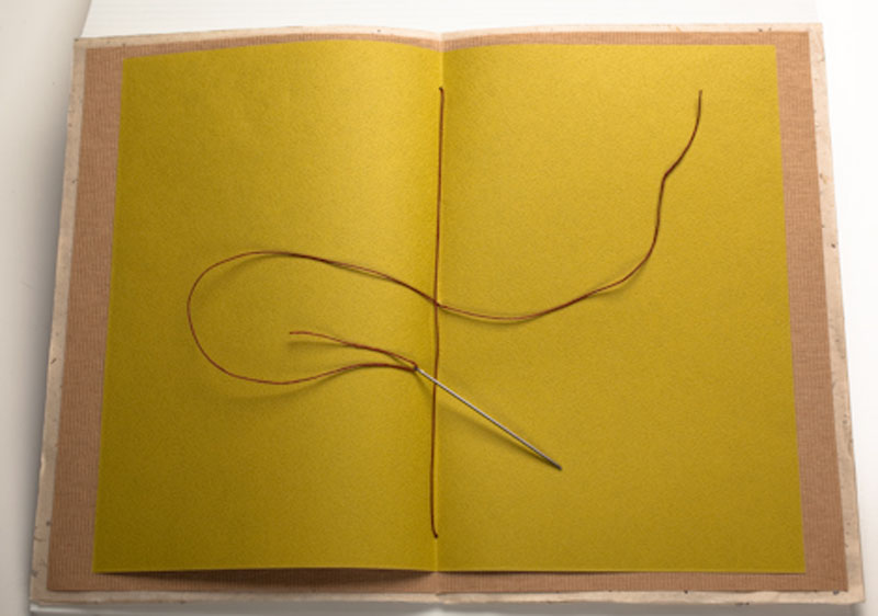 EASY BOOK BINDING: 3-HOLE PAMPHLET STITCH 